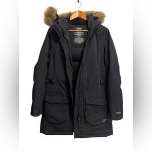 L.L. Bean Black TEK Parka